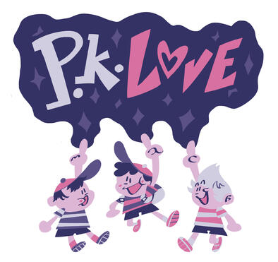P. K. Love T-shirt Design