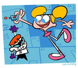 Dexter and DeeDee (Dexter&#39;s Laboratory)